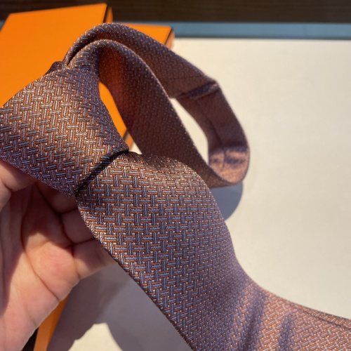 Replica Hermes Necktie For Men #1194575 $34.00 USD for Wholesale