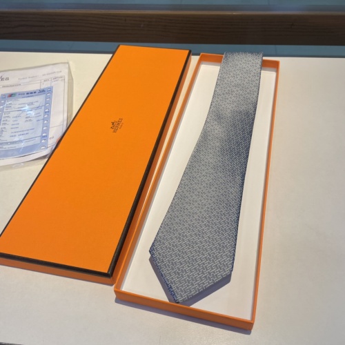 Replica Hermes Necktie For Men #1194579 $34.00 USD for Wholesale