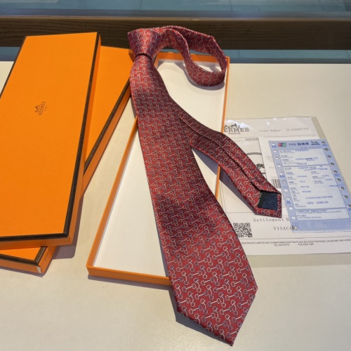 Replica Hermes Necktie For Men #1194583 $34.00 USD for Wholesale