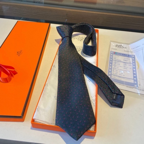 Replica Hermes Necktie For Men #1194586 $34.00 USD for Wholesale