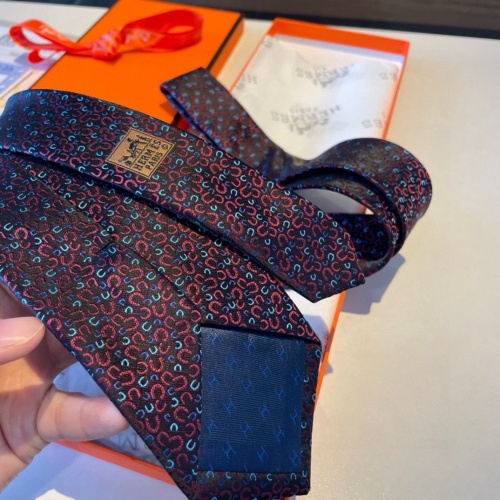 Replica Hermes Necktie For Men #1194587 $34.00 USD for Wholesale