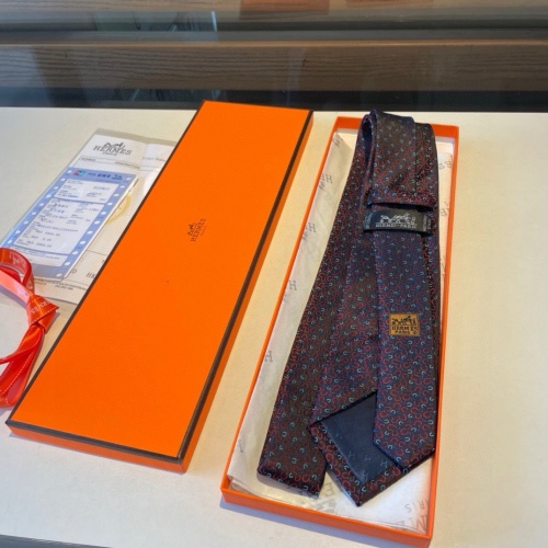 Replica Hermes Necktie For Men #1194587 $34.00 USD for Wholesale