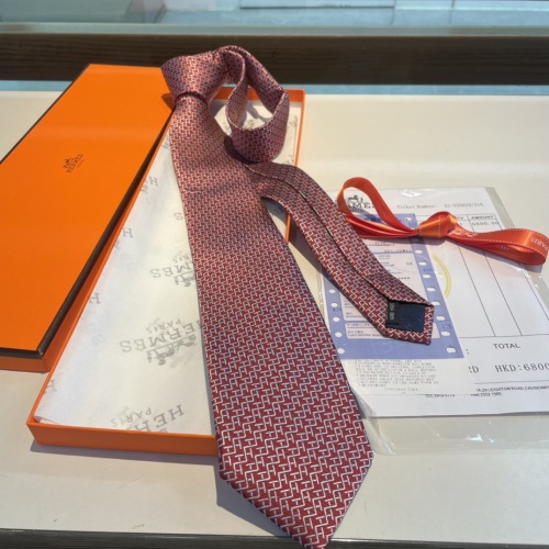 Replica Hermes Necktie For Men #1194590 $34.00 USD for Wholesale