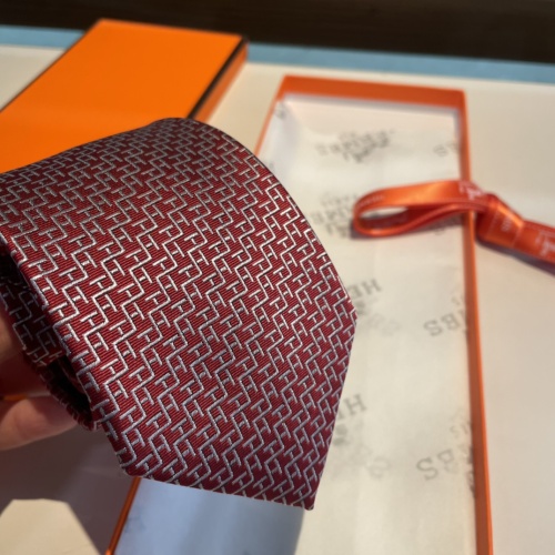 Replica Hermes Necktie For Men #1194590 $34.00 USD for Wholesale