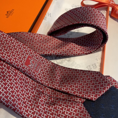 Replica Hermes Necktie For Men #1194590 $34.00 USD for Wholesale