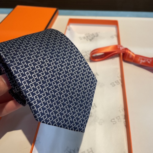 Replica Hermes Necktie For Men #1194591 $34.00 USD for Wholesale