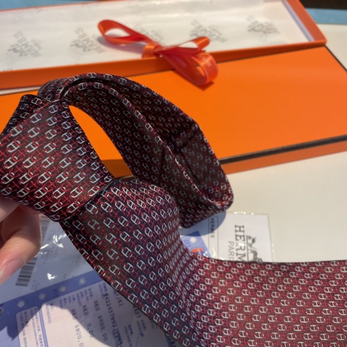 Replica Hermes Necktie For Men #1194603 $34.00 USD for Wholesale