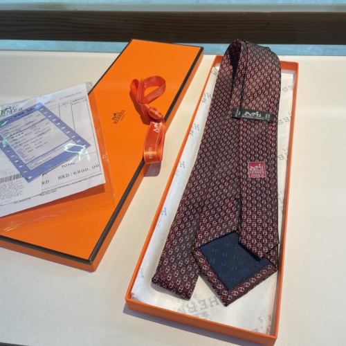 Replica Hermes Necktie For Men #1194603 $34.00 USD for Wholesale