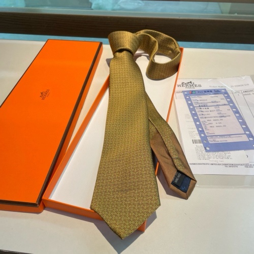 Replica Hermes Necktie For Men #1194610 $34.00 USD for Wholesale