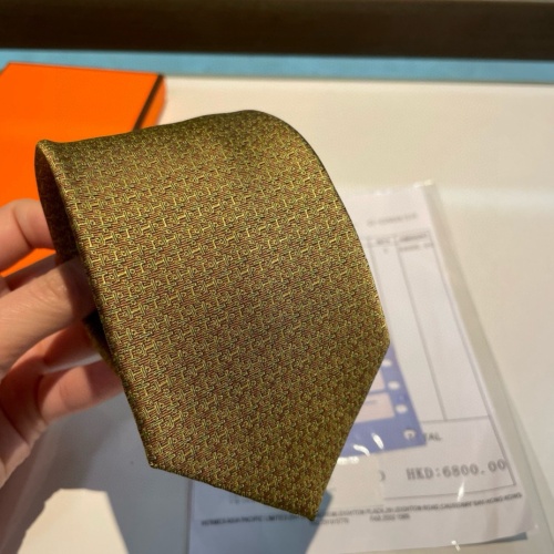 Replica Hermes Necktie For Men #1194610 $34.00 USD for Wholesale