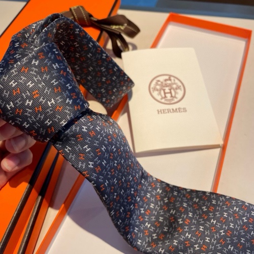 Replica Hermes Necktie For Men #1194611 $34.00 USD for Wholesale