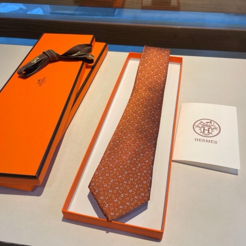 Replica Hermes Necktie For Men #1194612 $34.00 USD for Wholesale