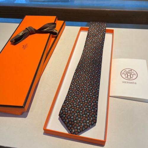 Replica Hermes Necktie For Men #1194613 $34.00 USD for Wholesale