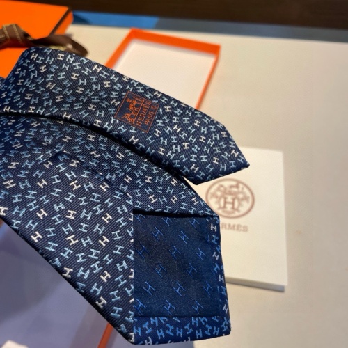 Replica Hermes Necktie For Men #1194614 $34.00 USD for Wholesale