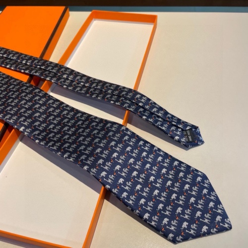 Replica Hermes Necktie For Men #1194615 $34.00 USD for Wholesale