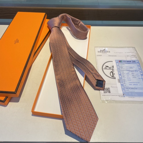 Replica Hermes Necktie For Men #1194617 $34.00 USD for Wholesale