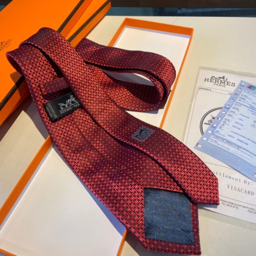 Replica Hermes Necktie For Men #1194618 $34.00 USD for Wholesale