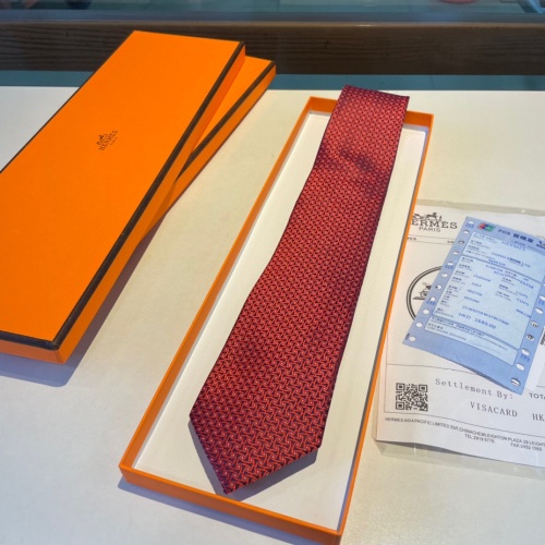 Replica Hermes Necktie For Men #1194618 $34.00 USD for Wholesale