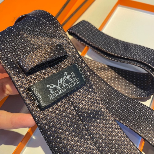 Replica Hermes Necktie For Men #1194619 $34.00 USD for Wholesale