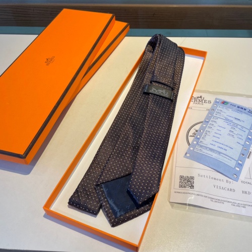 Replica Hermes Necktie For Men #1194619 $34.00 USD for Wholesale