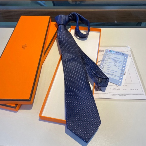 Replica Hermes Necktie For Men #1194623 $34.00 USD for Wholesale