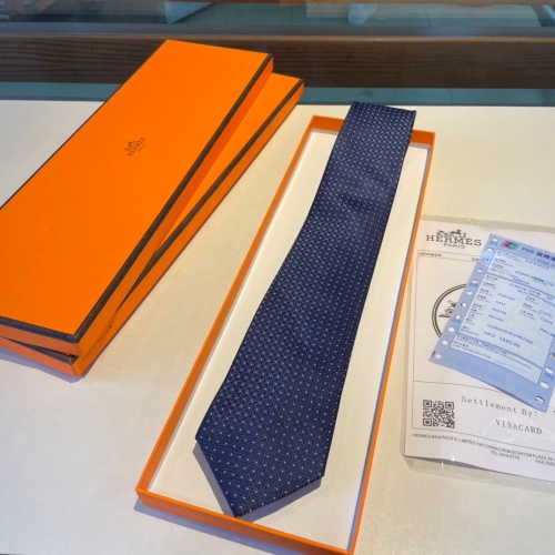 Replica Hermes Necktie For Men #1194623 $34.00 USD for Wholesale