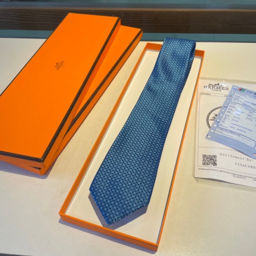 Replica Hermes Necktie For Men #1194625 $34.00 USD for Wholesale