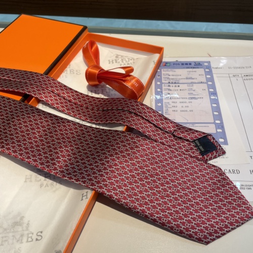 Replica Hermes Necktie For Men #1194628 $34.00 USD for Wholesale