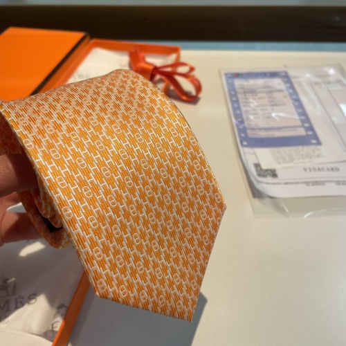 Replica Hermes Necktie For Men #1194633 $34.00 USD for Wholesale