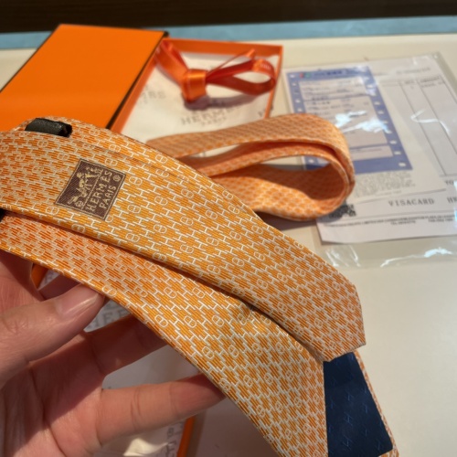 Replica Hermes Necktie For Men #1194633 $34.00 USD for Wholesale