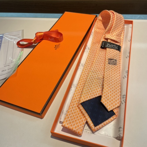 Replica Hermes Necktie For Men #1194633 $34.00 USD for Wholesale