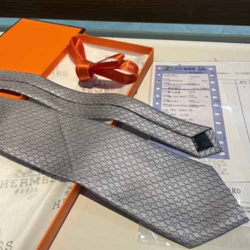 Replica Hermes Necktie For Men #1194634 $34.00 USD for Wholesale