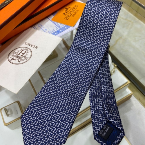 Replica Hermes Necktie For Men #1194638 $34.00 USD for Wholesale