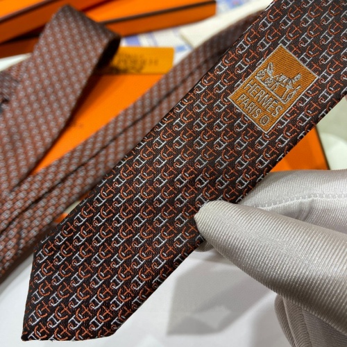 Replica Hermes Necktie For Men #1194640 $34.00 USD for Wholesale