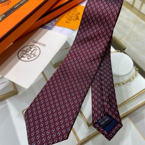 Replica Hermes Necktie For Men #1194642 $34.00 USD for Wholesale