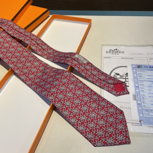 Replica Hermes Necktie For Men #1194643 $48.00 USD for Wholesale