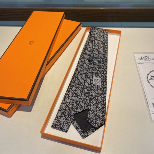 Replica Hermes Necktie For Men #1194644 $48.00 USD for Wholesale