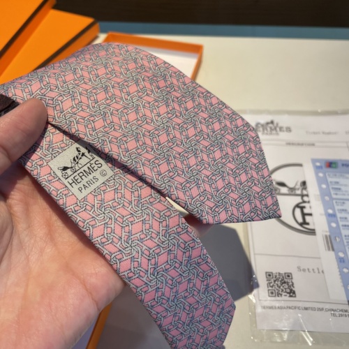 Replica Hermes Necktie For Men #1194646 $48.00 USD for Wholesale