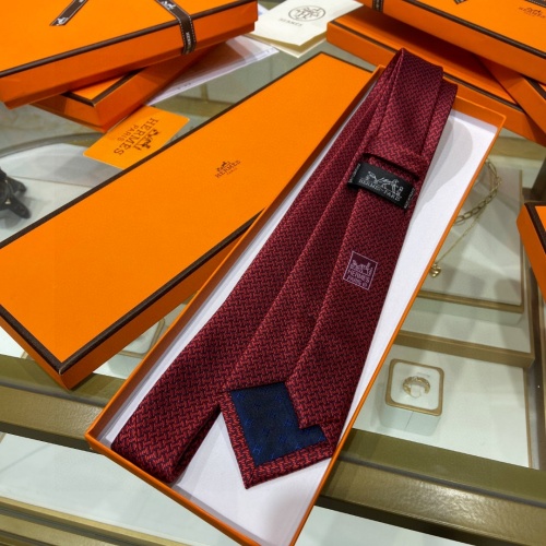 Replica Hermes Necktie For Men #1194651 $48.00 USD for Wholesale