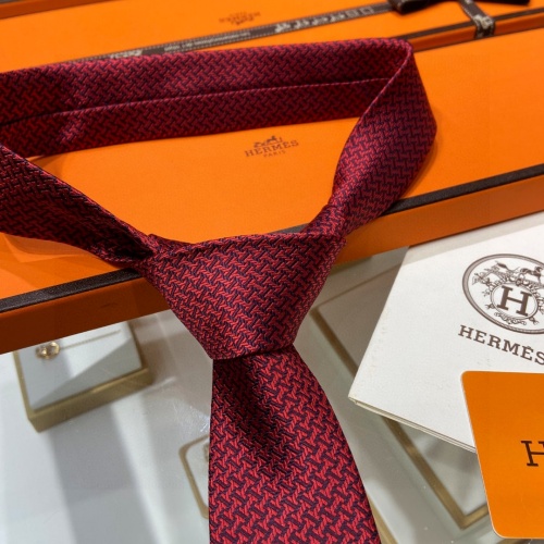 Replica Hermes Necktie For Men #1194651 $48.00 USD for Wholesale