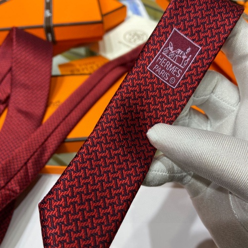 Replica Hermes Necktie For Men #1194651 $48.00 USD for Wholesale