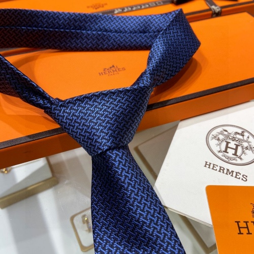 Replica Hermes Necktie For Men #1194653 $48.00 USD for Wholesale