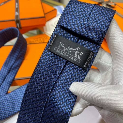 Replica Hermes Necktie For Men #1194653 $48.00 USD for Wholesale