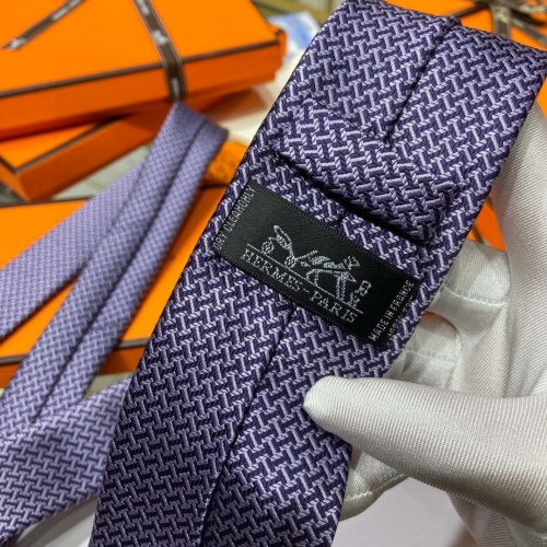 Replica Hermes Necktie For Men #1194654 $48.00 USD for Wholesale