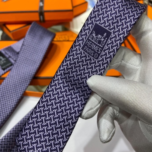 Replica Hermes Necktie For Men #1194654 $48.00 USD for Wholesale