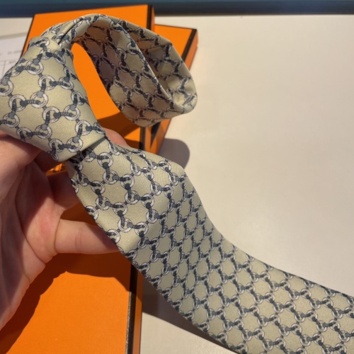 Replica Hermes Necktie For Men #1194739 $48.00 USD for Wholesale