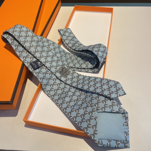 Replica Hermes Necktie For Men #1194742 $48.00 USD for Wholesale