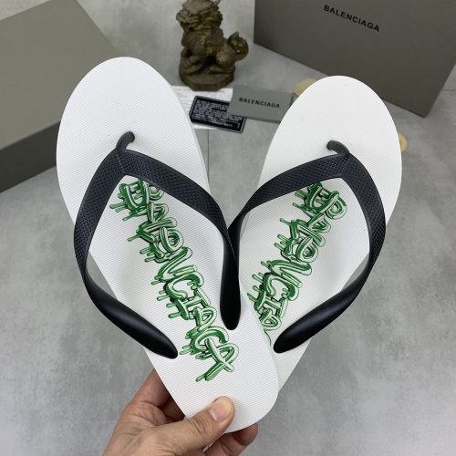 Replica Balenciaga Kids' Slippers For Kids #1195074 $45.00 USD for Wholesale