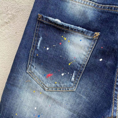 Replica Dsquared Jeans For Men #1195361 $56.00 USD for Wholesale