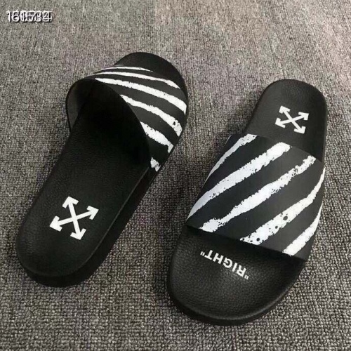 Replica Off-White Slippers For Women #1195433 $45.00 USD for Wholesale